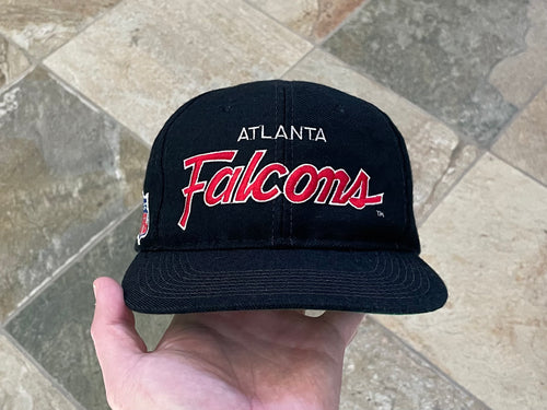 Vintage Atlanta Falcons Sports Specialties Script Snapback Football Hat