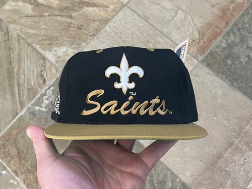 Vintage New Orleans Saints Logo 7 Snapback Football Hat
