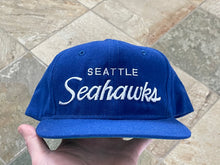 Load image into Gallery viewer, Vintage Seattle Seahawks Sports Specialties Script Snapback Football Hat