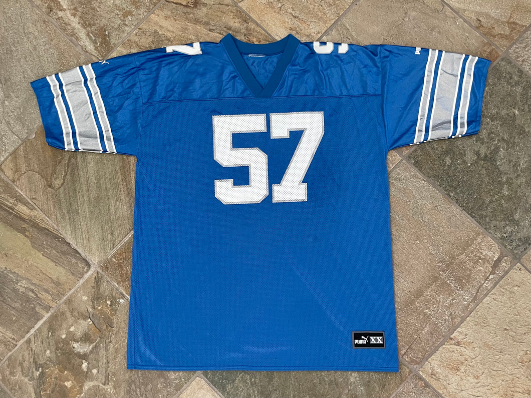 Vintage Detroit Lions Stephen Boyd Puma Football Jersey, Size XXL