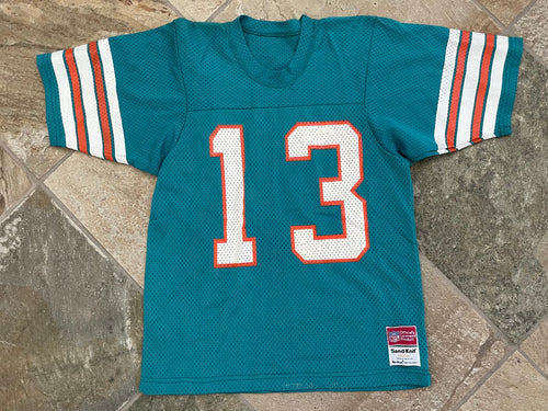 Vintage Miami Dolphins Dan Marino Sand Knit Football Jersey, Size Medium