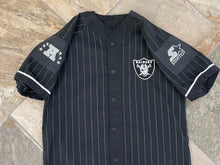 Load image into Gallery viewer, Vintage Los Angeles Raiders Starter Pin Stripe Football Jersey, Size Large