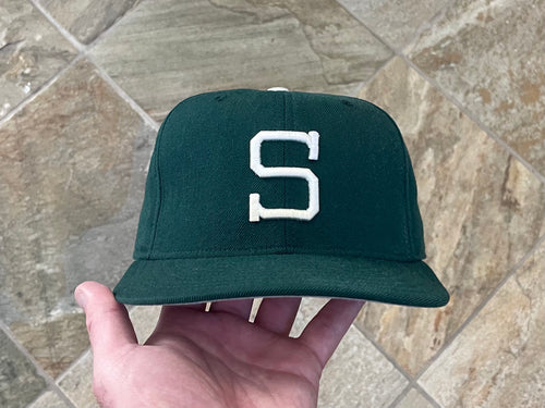 Vintage Michigan State Spartans New Era Fitted Pro College Hat, 7 5/8