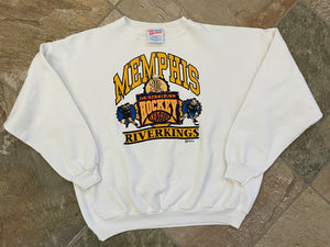 Vintage Memphis Riverkings CHL Hockey Sweatshirt, Size Large
