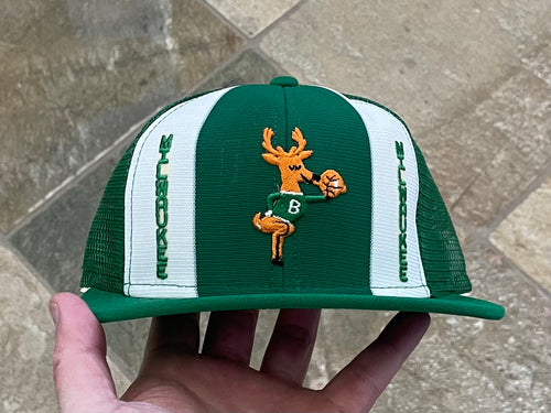 Vintage Milwaukee Bucks AJD Snapback Basketball Hat