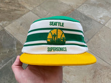 Load image into Gallery viewer, Vintage Seattle SuperSonics AJD Snapback Basketball Hat