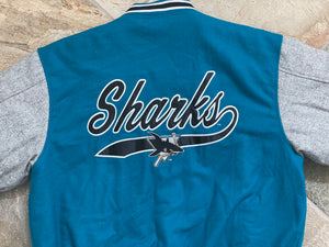 Vintage San Jose Sharks Logo 7 Hockey Jacket, Size XL