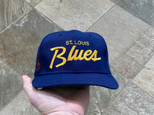 Load image into Gallery viewer, Vintage St. Louis Blues Sports Specialties Script Snapback Hockey Hat