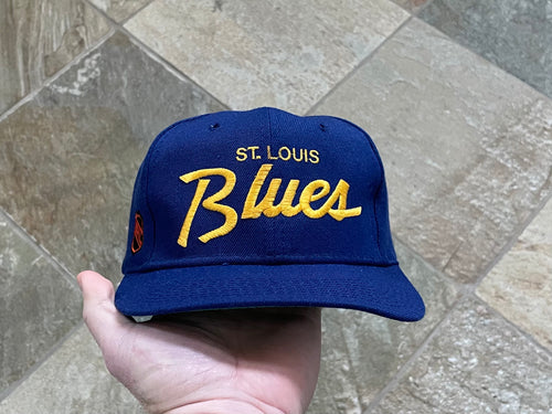 Vintage St. Louis Blues Sports Specialties Shadow Snapback Hockey Hat –  Stuck In The 90s Sports