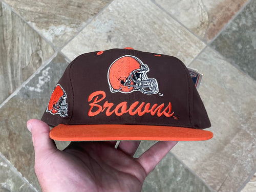 Vintage Cleveland Browns Logo 7 Snapback Football Hat