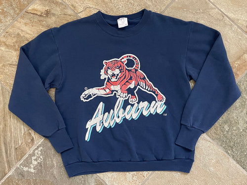 Vintage Auburn Tigers College Sweatshirt, Size Large