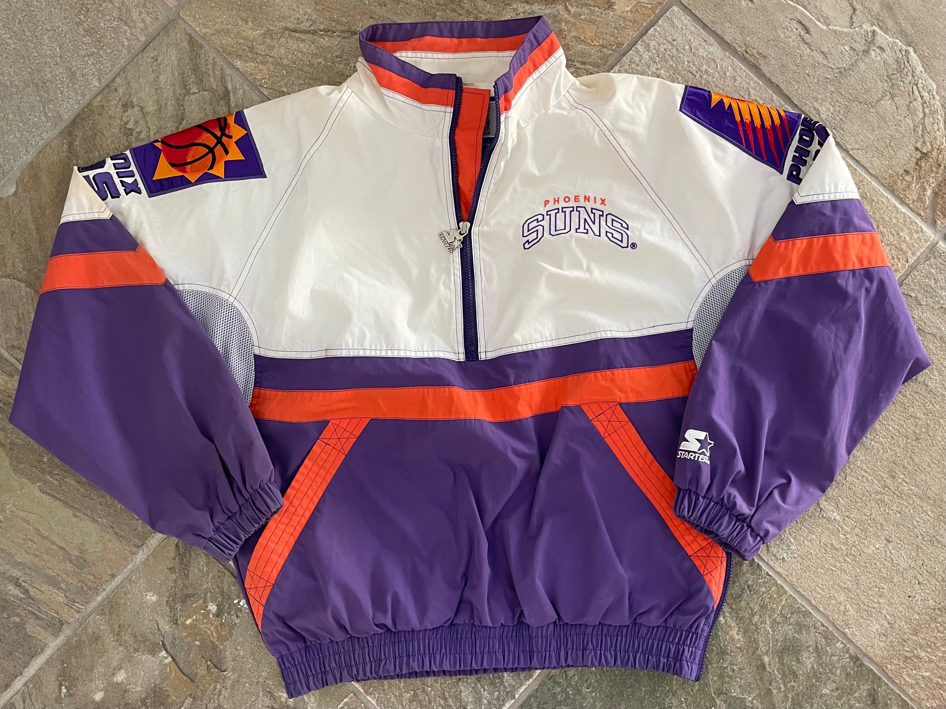Vintage Phoenix Suns Starter Basketball Jacket Size Medium Stuck In The 90s Sports