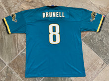 Load image into Gallery viewer, Vintage Jacksonville Jaguars Mark Brunell Champion Football Jersey, Size 48, XL