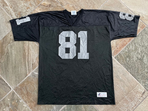 Vintage Oakland Raiders Tim Brown Logo Athletic Football Jersey, Size XL