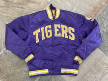 80s LSU Tigers Starter Jacket Satin Nylon Purple Spellout 