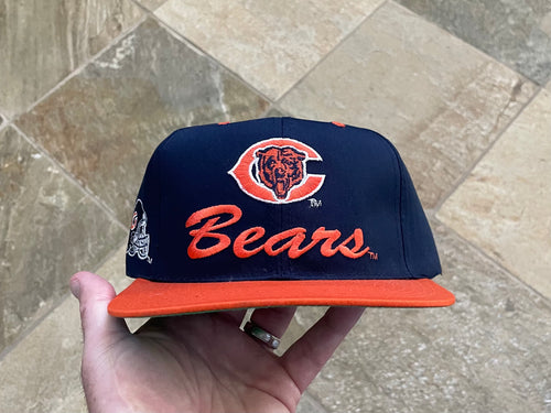 Vintage Chicago Bears Logo 7 Snapback Football Hat