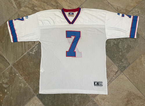 Vintage Buffalo Bills Doug Flutie Starter Football Jersey, Size 54, XXL