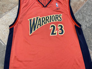 Vintage Golden State Warriors Jason Richardson Reebok Basketball Jersey, Size Large