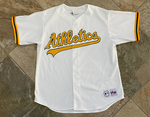 Vintage Oakland Athletics Majestic Baseball Jersey, Size Medium