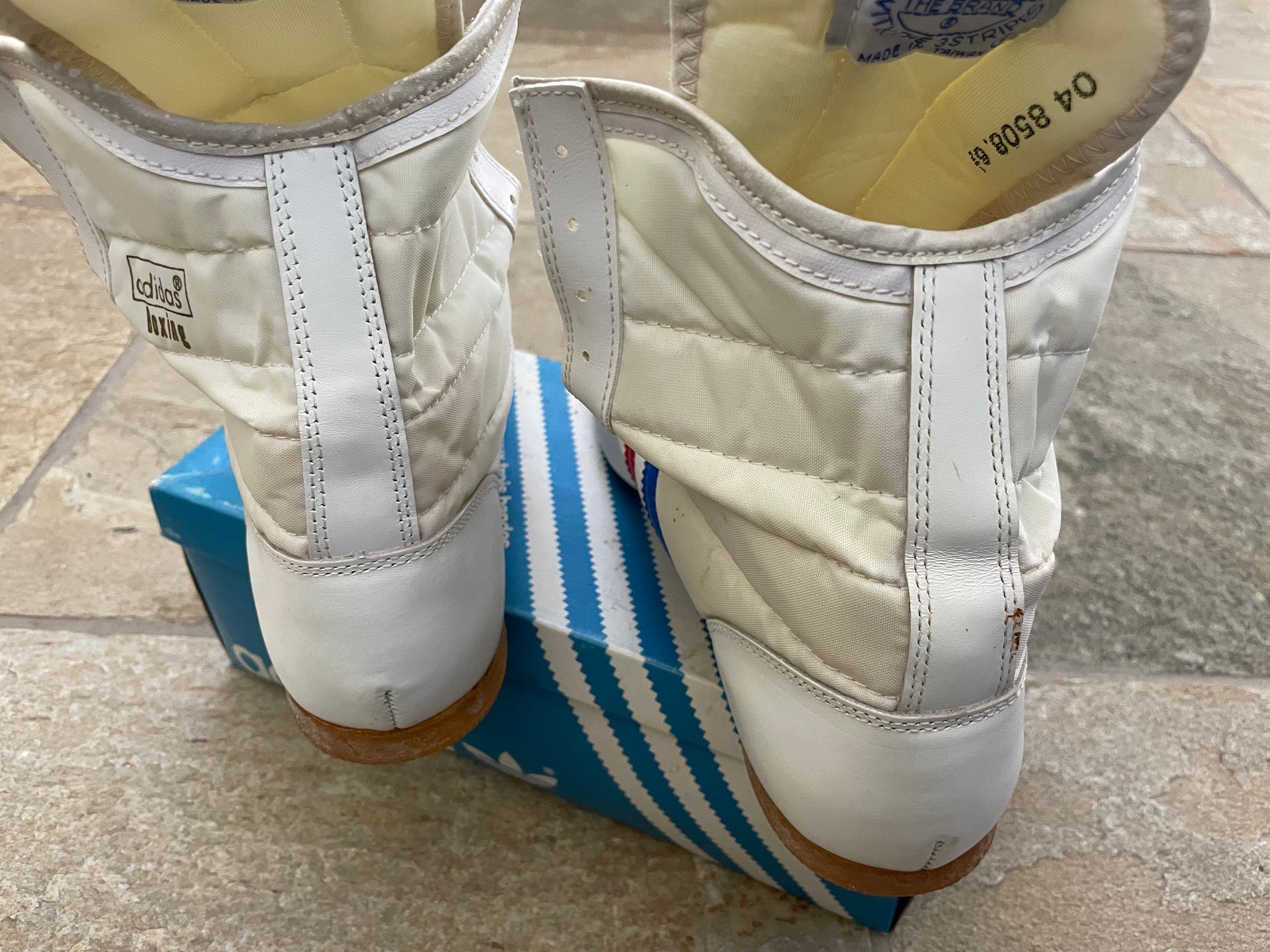 Vintage Adidas Rocky Hi-Top Boxing Shoes, Size 6.5 ### Stuck In The 90s Sports Vintage Adidas Rocky Hi-Top Boxing Shoes, Size 6.5 ### Stuck In The 90s Sports