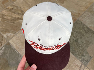 Vintage Cleveland Browns Sports Specialties Script Snapback Football Hat