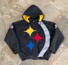 Load image into Gallery viewer, Vintage Pittsburgh Steelers Starter Football Jacket, Size Large
