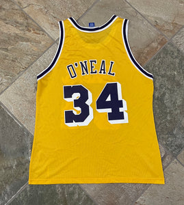 Vintage Los Angeles Lakers Shaquille O'Neal Champion Basketball Jersey, Size 48, XL