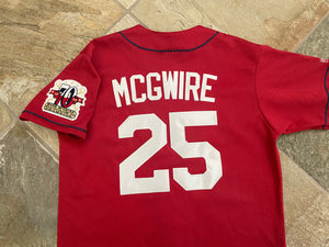 Vintage St. Louis Cardinals Mark McGwire Majestic Baseball Jersey, Size Medium