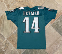 Load image into Gallery viewer, Vintage Philadelphia Eagles Ty Detmer Wilson Football Jersey, Size 46, Large