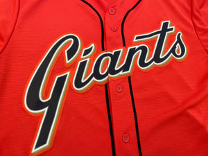 San Francisco Giants Majestic Baseball Jersey, Size Large