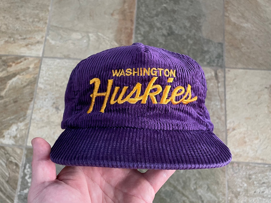 Vintage Washington Huskies Sports Specialties Script College Hat