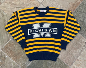 Vintage Michigan Wolverines Cliff Engle Sweater College Sweatshirt, Size Large