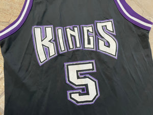 Vintage Sacramento Kings Tyus Edney Champion Basketball Jersey, Size 40, Medium