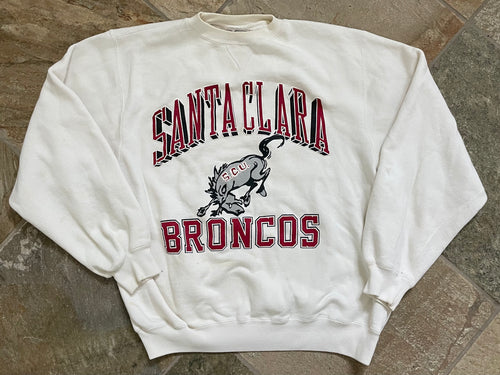 Vintage Santa Clara Broncos Galt Sand College Sweatshirt, Size Large