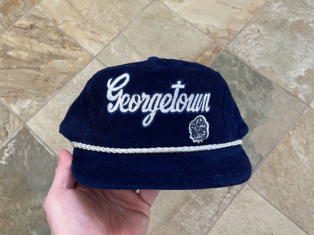 Vintage Georgetown Hoyas Universal Corduroy Snapback College Hat