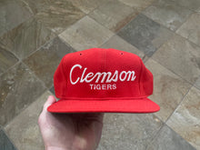 Load image into Gallery viewer, Vintage Clemson Tigers Sports Specialties Script Snapback College Hat