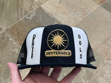Load image into Gallery viewer, Vintage Denver Gold USFL AJD Snapback Football Hat