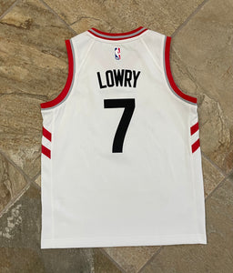 Toronto Raptors Kyle Lowry Nike Swingman Basketball Jersey, Size Youth Medium, 8-10