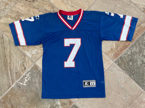 Vintage Buffalo Bills Doug Flutie Starter Football Jersey, Size Youth Small, 8-10