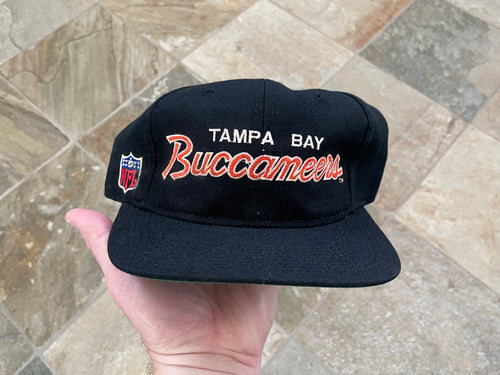 Vintage Tampa Bay Buccaneers Sports Specialties Script Snapback Football Hat