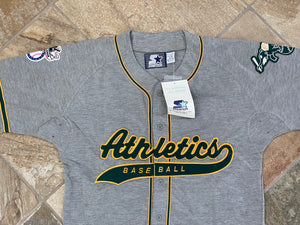 Vintage Oakland Athletics Starter Tailsweep Baseball Jersey, Size Medium