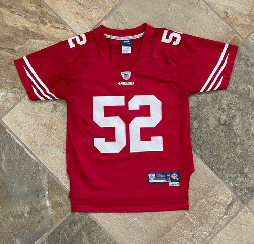 Vintage San Francisco 49ers Patrick Willis Reebok Football Jersey, Size Youth Medium, 10-12