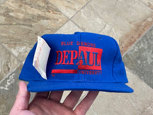 Load image into Gallery viewer, Vintage DePaul Blue Demons Signature Snapback College Hat