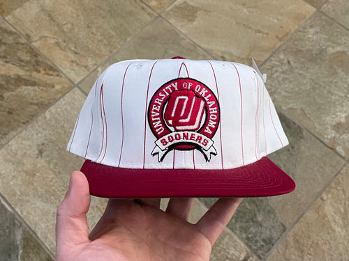 Vintage Oklahoma Sooners Starter Pinstripe Snapback College Hat