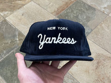 Load image into Gallery viewer, Vintage New York Yankees AJD Corduroy Snapback Baseball Hat