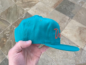 Vintage Miami Dolphins Sports Specialties Script Snapback Football Hat