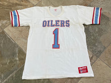 Load image into Gallery viewer, Vintage Houston Oilers Warren Moon Rawlings Football TShirt, Size Large