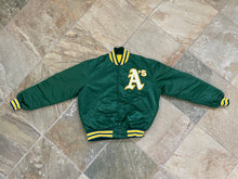 Load image into Gallery viewer, Vintage Oakland Athletics Starter Satin Baseball Jacket, Size Large