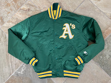 Load image into Gallery viewer, Vintage Oakland Athletics Starter Satin Baseball Jacket, Size Large