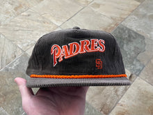 Load image into Gallery viewer, Vintage San Diego Padres Universal Corduroy Snapback Baseball Hat
